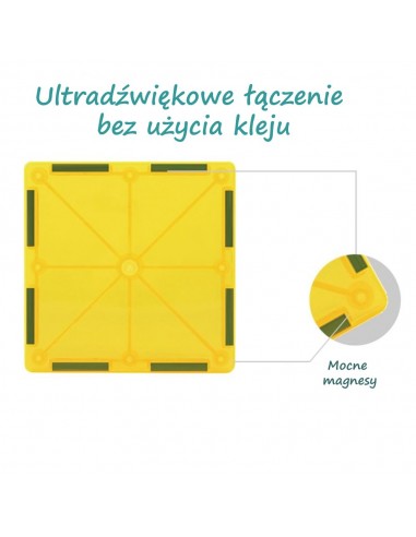 Klocki magnetyczne crystal 3D 32 elementy