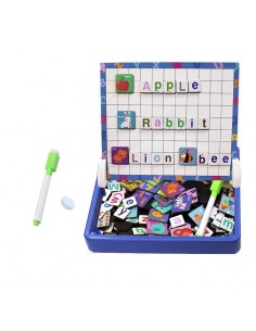 Edukacyjna tablica z magnesami alfabet