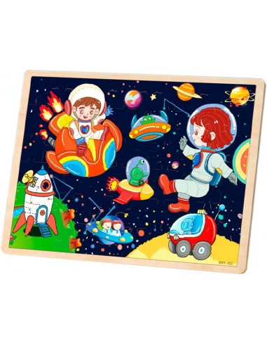 Puzzle drewniane "Kosmos"