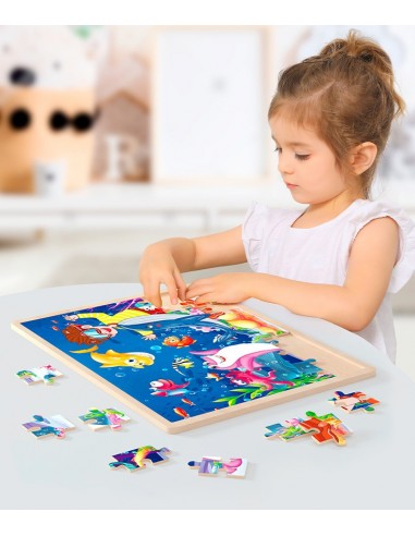 Puzzle drewniane "Kosmos"