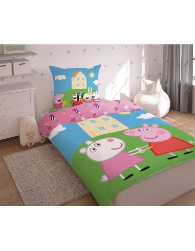 Pościel bawełniana Świnka Peppa i...