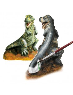 T-Rex - odlew gipsowy 3D SES 2