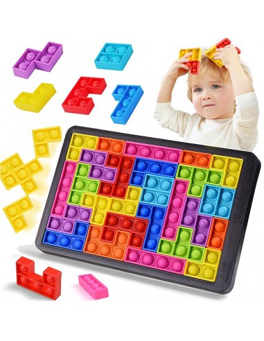 POP IT KLOCKI POPIT  TETRIS PUZZLE...