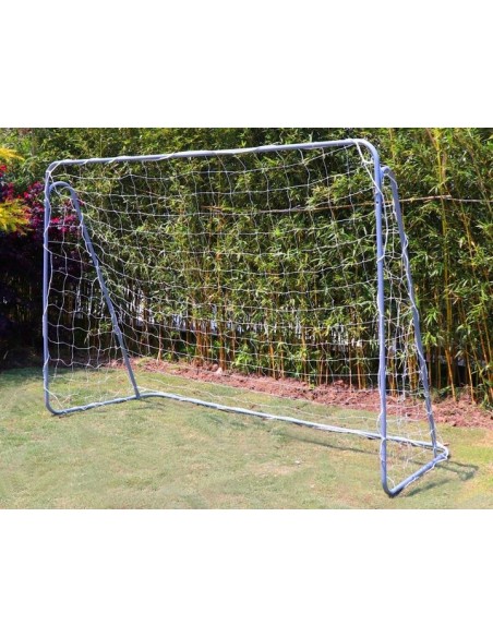 DUŻA METALOWA BRAMKA PIŁKARSKA 213x150x90 SIATKA