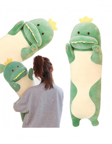 MASKOTKA PLUSZAK PODUSZKA DINOZAUR DŁUGI 70 cm