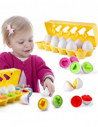 PUZZLE UKŁADANKA MONTESSORI KSZTAŁTY...