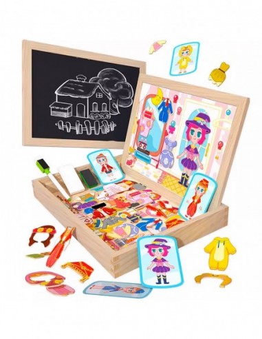 TABLICA MAGNETYCZNA MAGNESY PUZZLE...