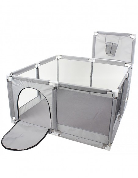 KOJEC Z KOSZEM SUCHY BASEN DLA DZIECI NICEKIDS 125 x 125 cm