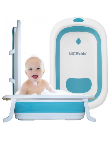 WANIENKA DLA DZIECI SKŁADANA NICEKIDS SILIKONOWA NIEBIESKA
