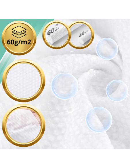 NICEKIDS Chusteczki nawilżane BABY AQUA Cloths 99,89% wody 1x80 szt