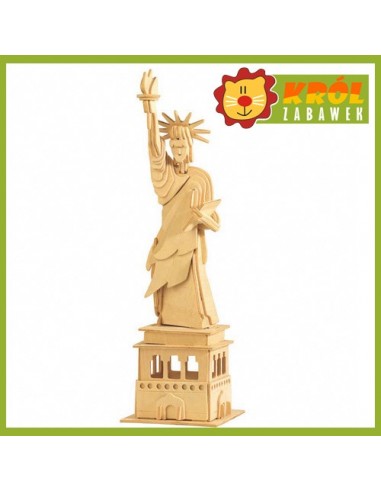 Puzzle 3D Statua Wolności