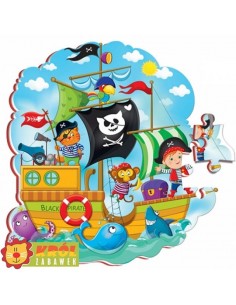 Piankowe Puzzle Piraci 2