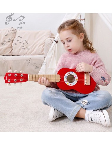 Gitara drewniana czerwona ONSHINE